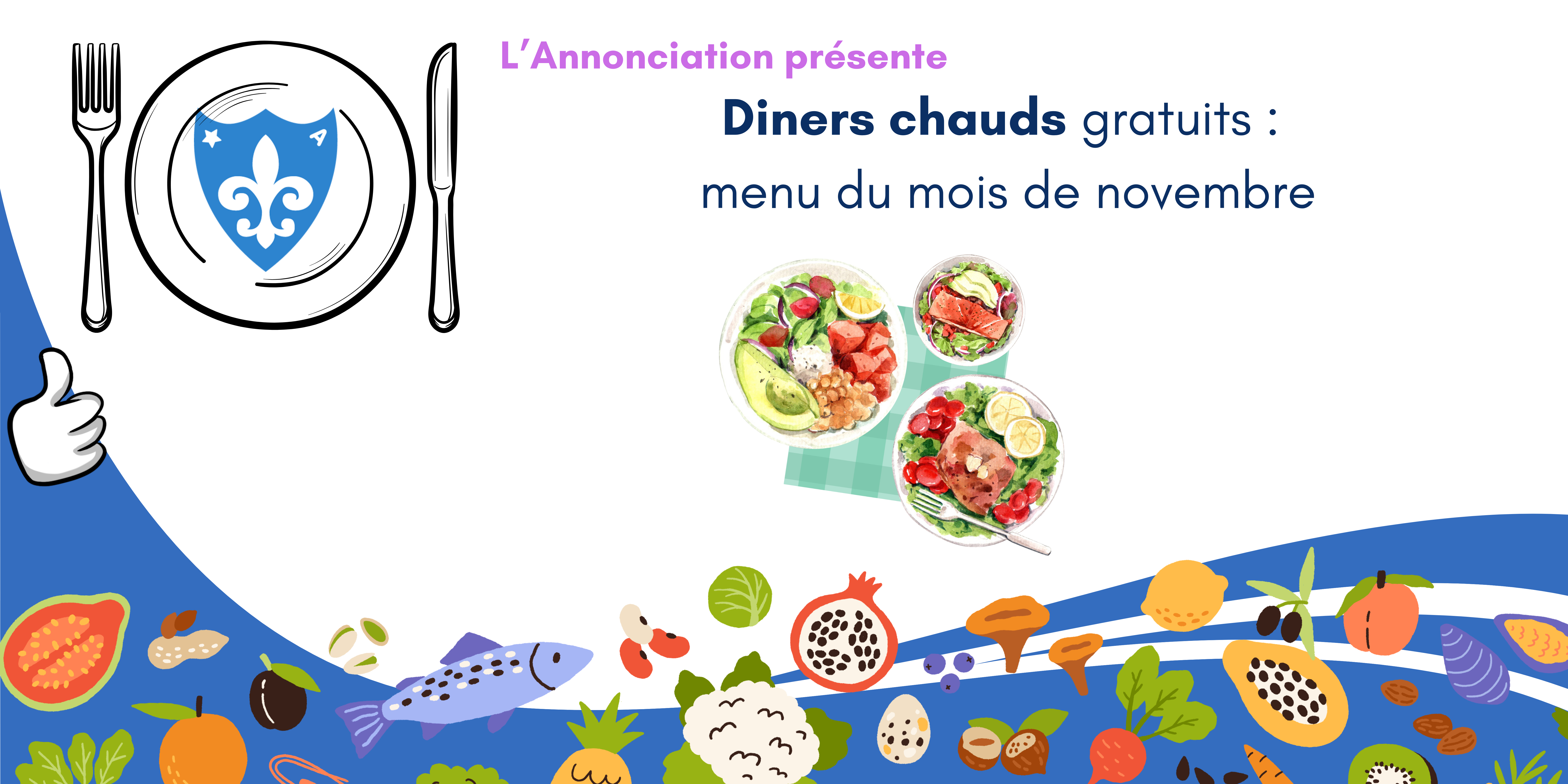 Bannière menu du mois de novembre