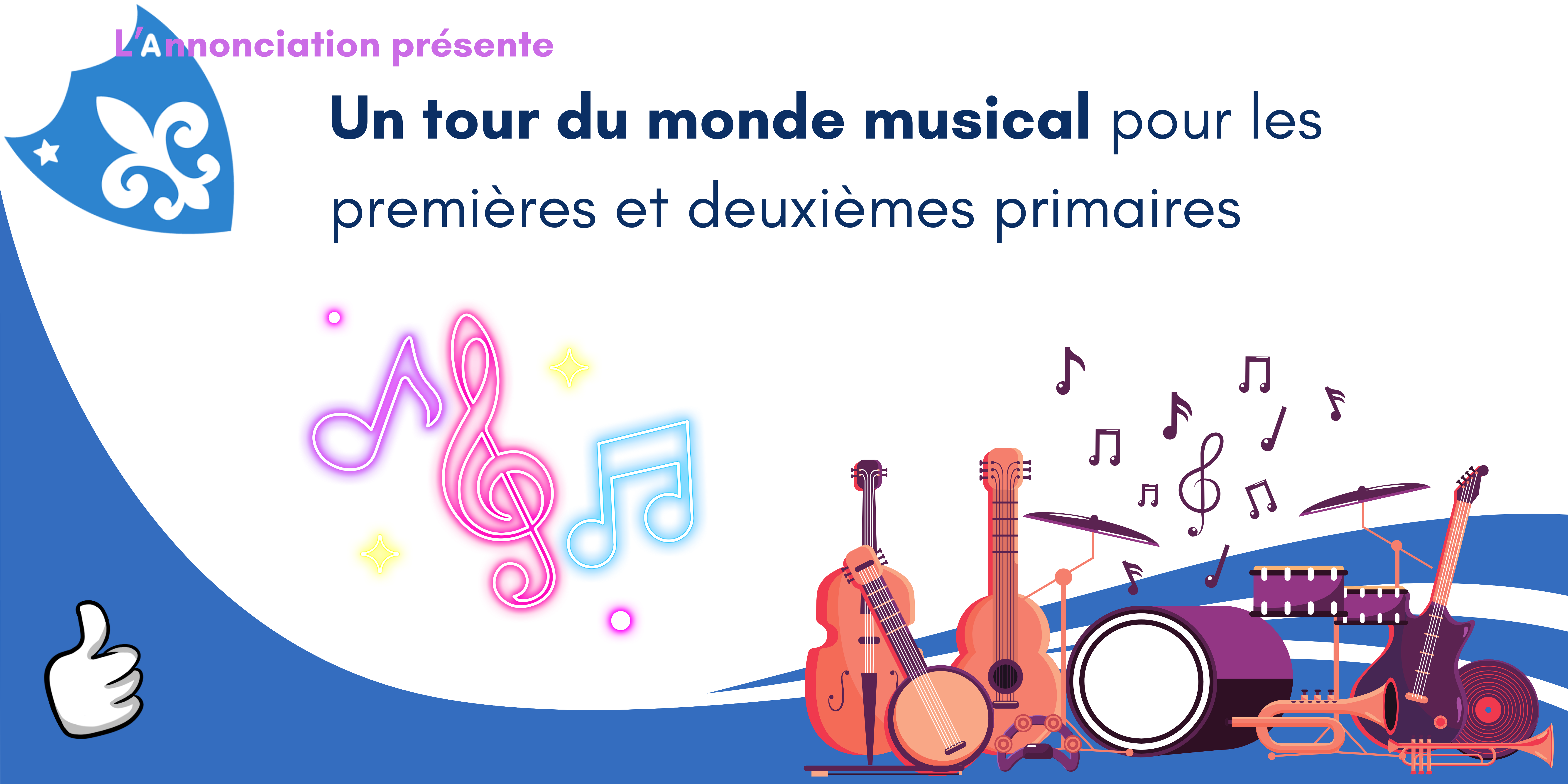 Un tour du monde musical pour les premières et deuxièmes primaires de l'Annonciation à Schaerbeek 1 Montagne magique