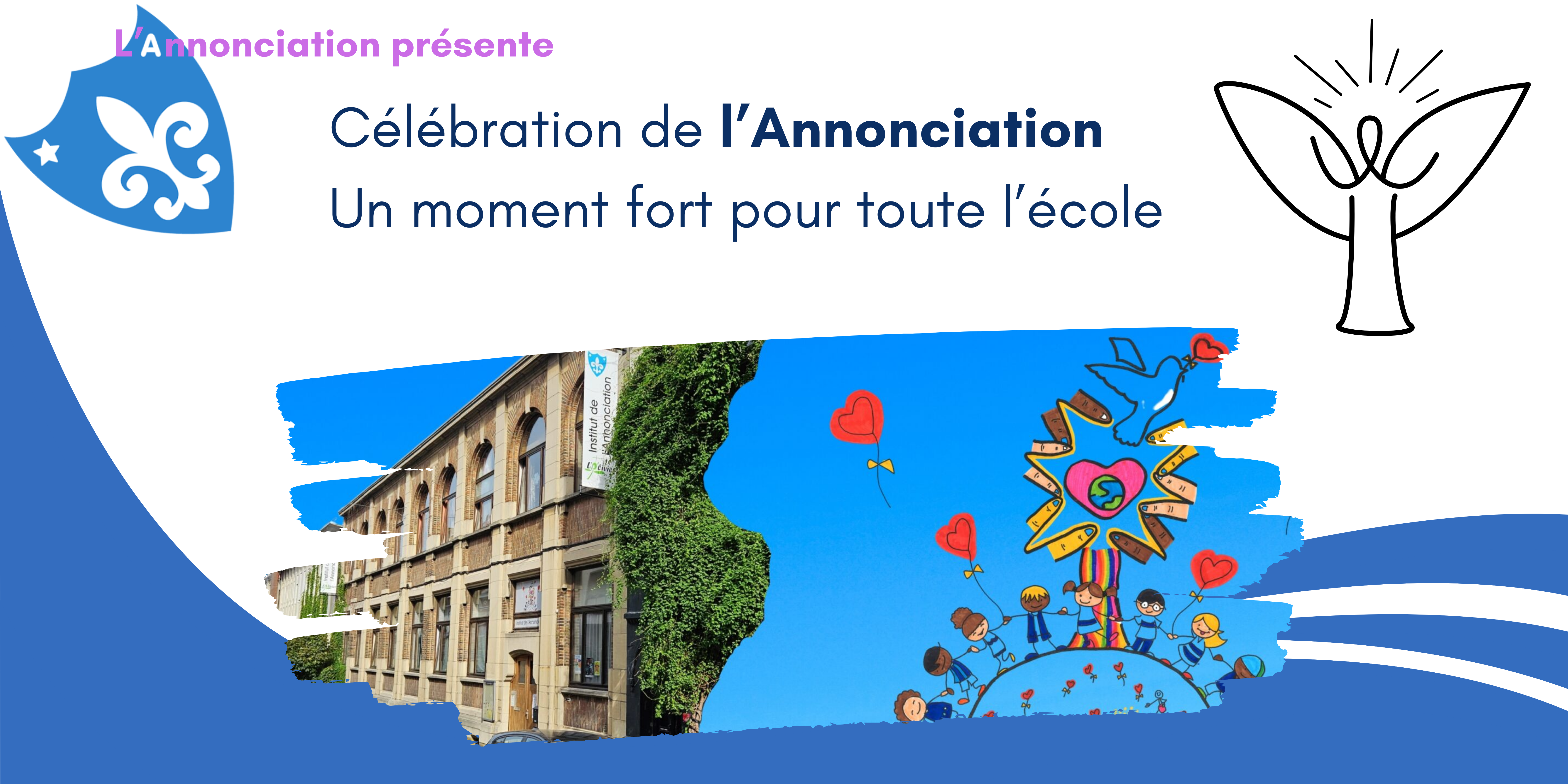 Célébration de l’Annonciation : un moment fort pour toute l’école 1 Annonciation