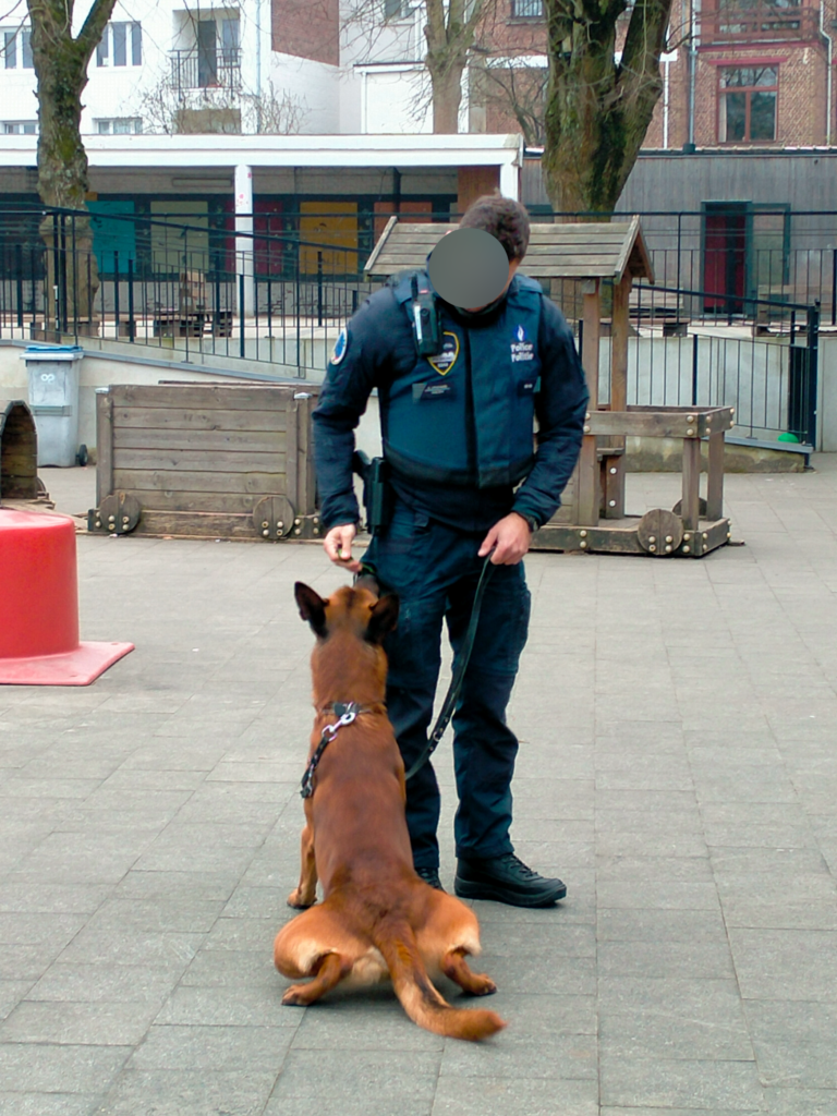 Une rencontre enrichissante : la police et son maître-chien en visite à l’Institut de l’Annonciation 9 IMG20250311093023 scrubbed 1