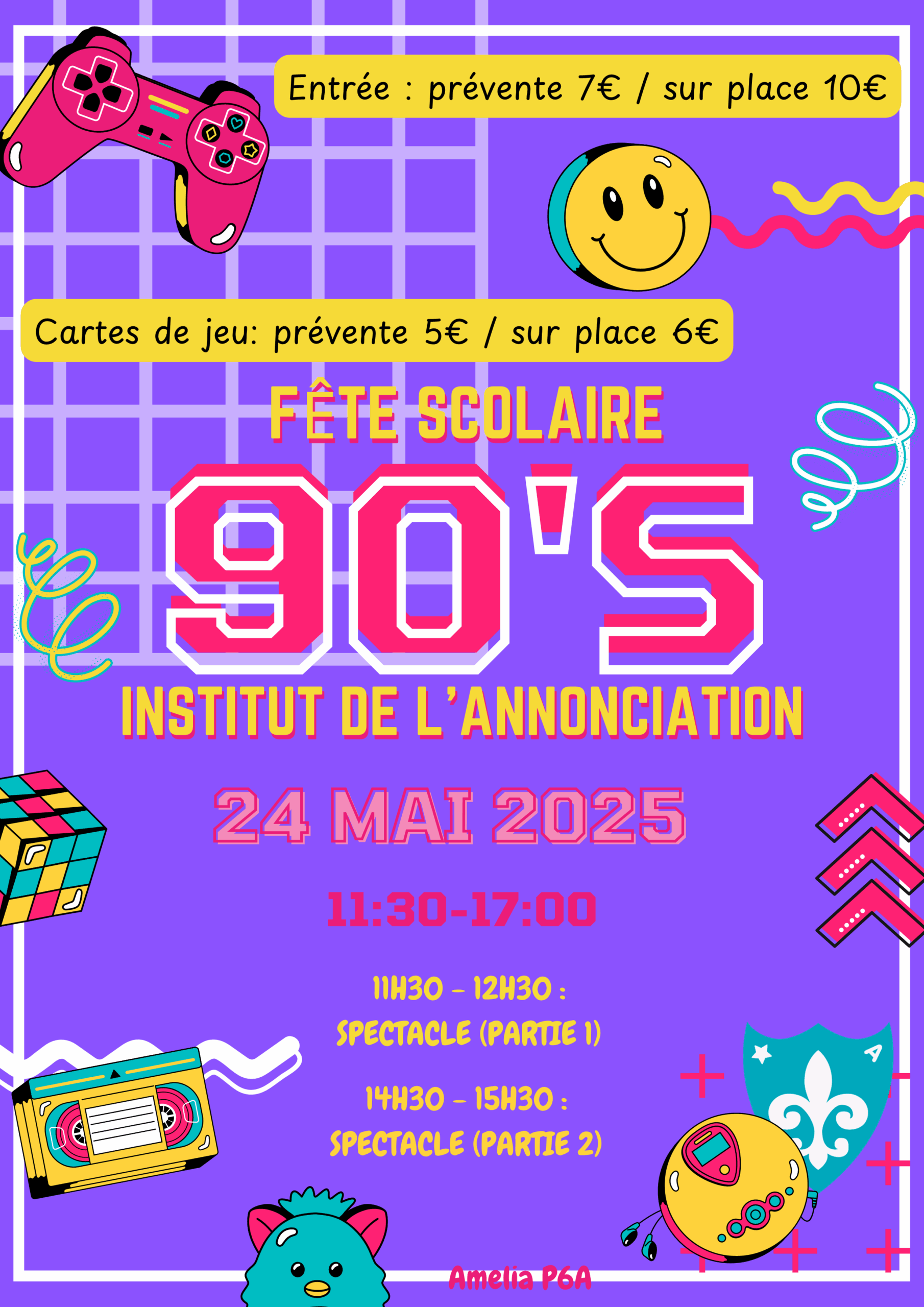 La fête scolaire approche : préparez-vous dès maintenant ! 2 Affiche fête scolaire