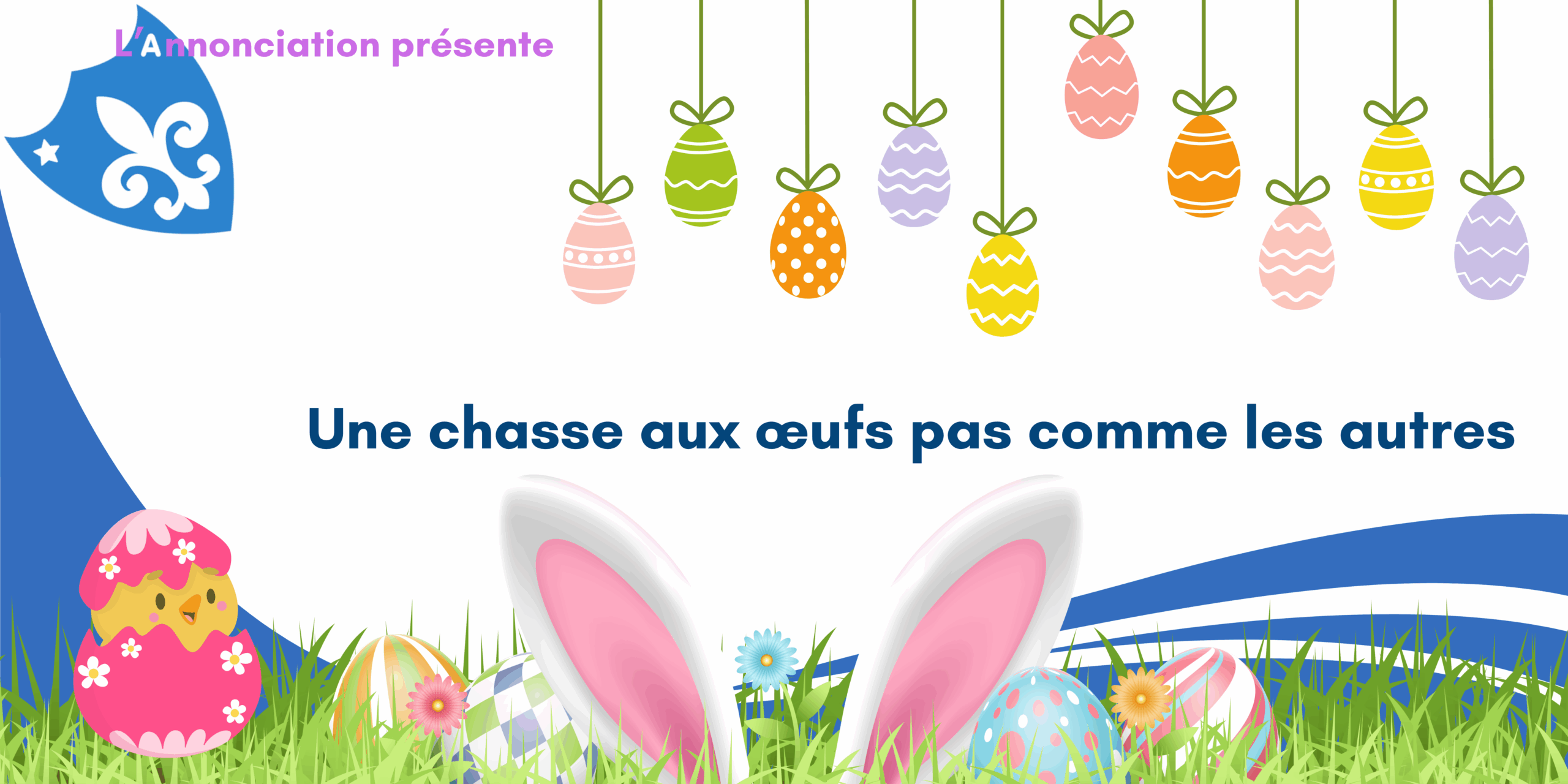 Un livre interactif réalisé par les élèves de maternelle 1 Bannière chasse aux œufs