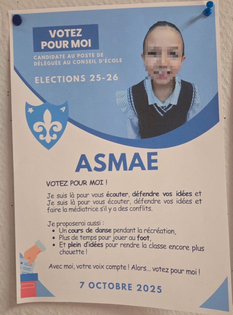 Les délégués de l’école fondamentale de l’Annonciation élus en démocratie ! 10 20251009 073216 redacted dot app