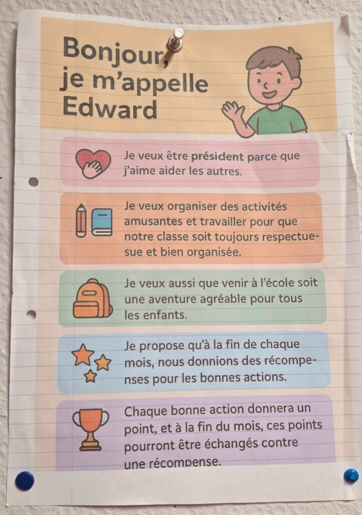 Les délégués de l’école fondamentale de l’Annonciation élus en démocratie ! 17 20251009 073234 redacted dot app