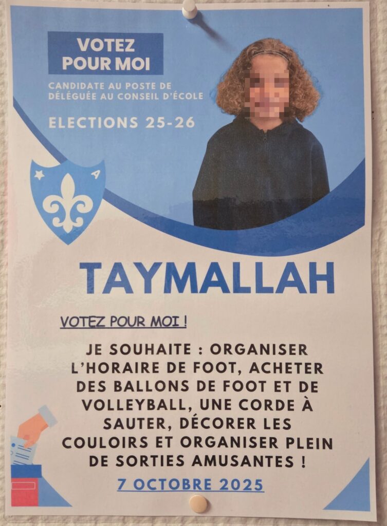 Les délégués de l’école fondamentale de l’Annonciation élus en démocratie ! 19 20251009 073249 redacted dot app