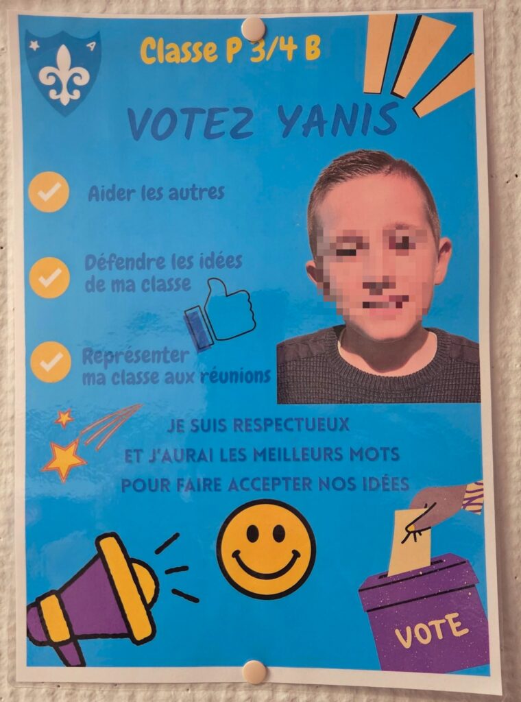 Les délégués de l’école fondamentale de l’Annonciation élus en démocratie ! 20 20251009 073251 redacted dot app