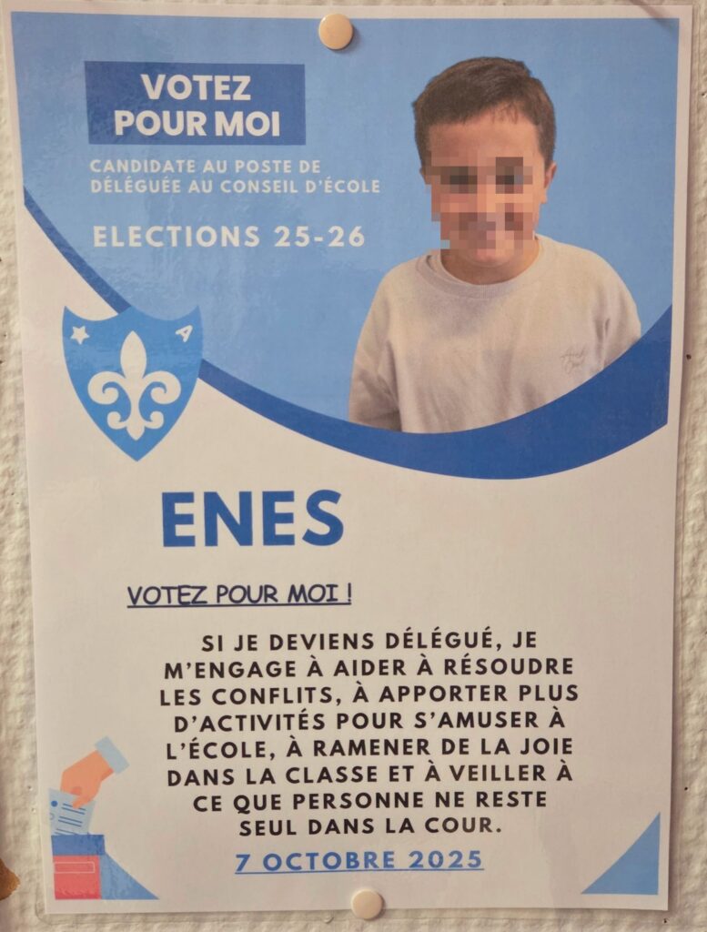 Les délégués de l’école fondamentale de l’Annonciation élus en démocratie ! 24 20251009 073300 redacted dot app