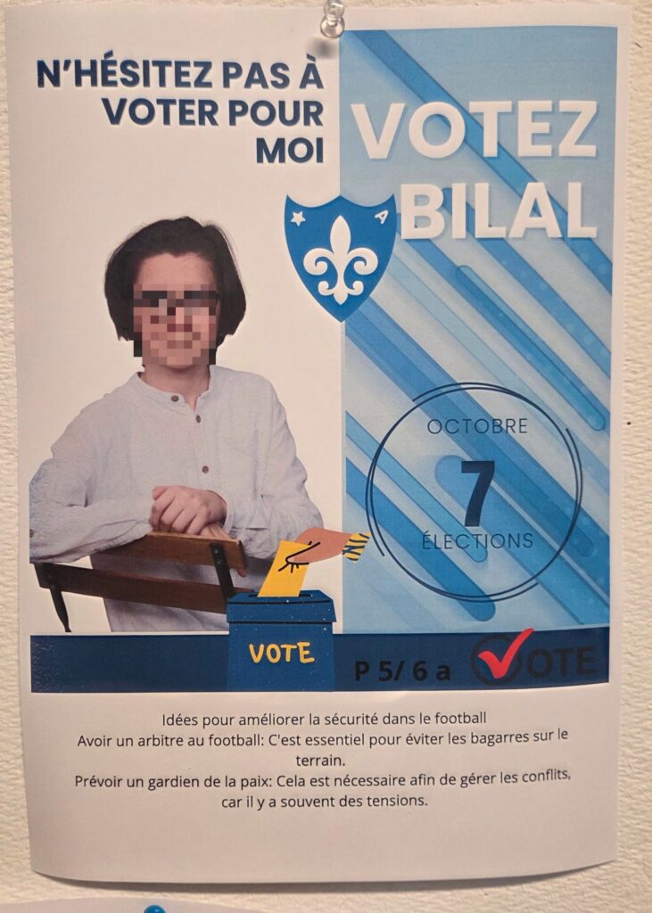 Les délégués de l’école fondamentale de l’Annonciation élus en démocratie ! 30 20251009 073324 redacted dot app