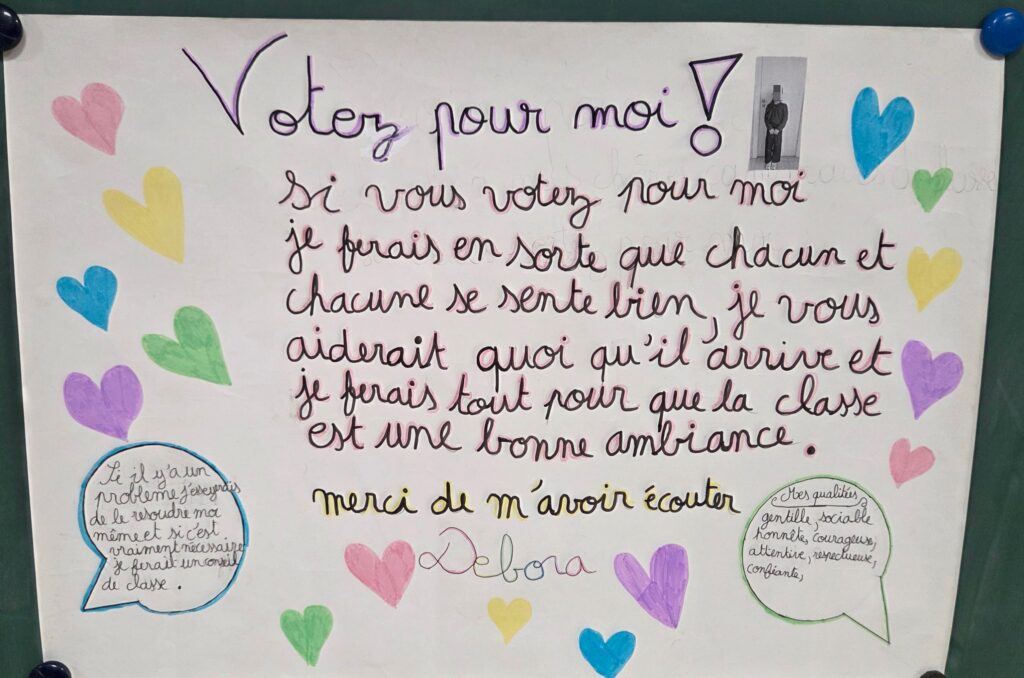 Les délégués de l’école fondamentale de l’Annonciation élus en démocratie ! 38 20251009 073402 redacted dot app