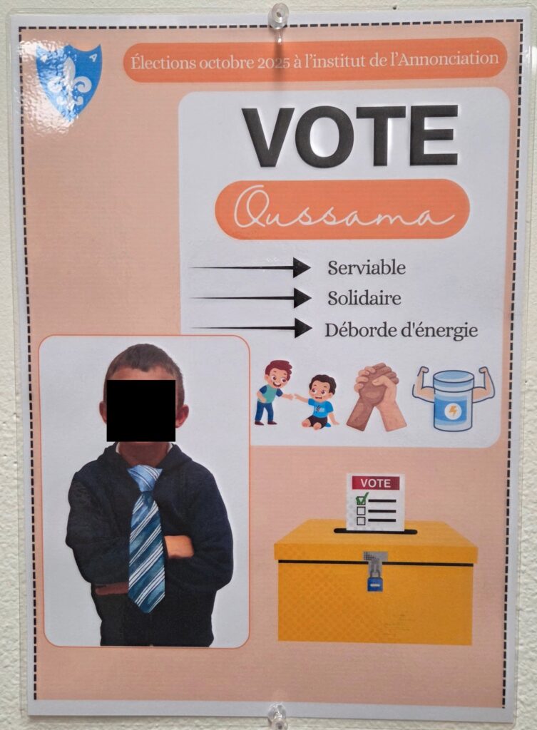 Les délégués de l’école fondamentale de l’Annonciation élus en démocratie ! 41 20251009 073507 redacted dot app