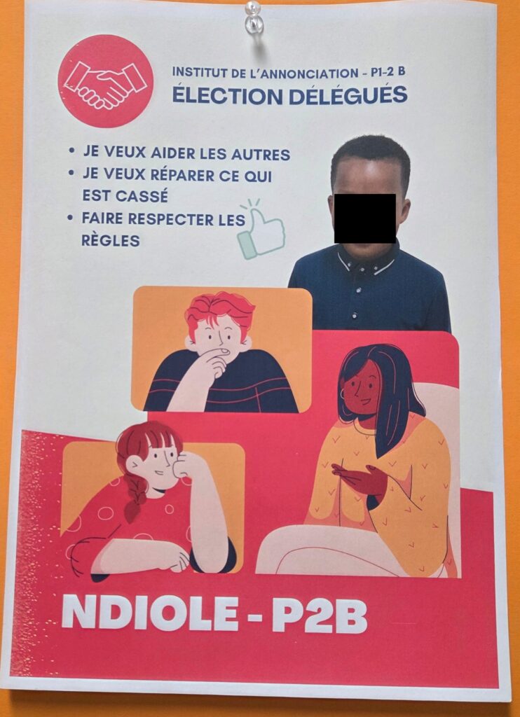 Les délégués de l’école fondamentale de l’Annonciation élus en démocratie ! 46 20251009 073528 redacted dot app