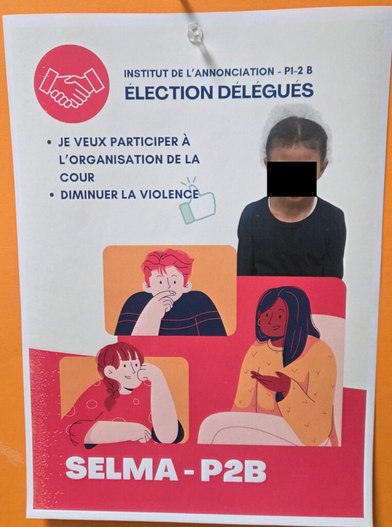 Les délégués de l’école fondamentale de l’Annonciation élus en démocratie ! 49 20251009 073535 redacted dot app