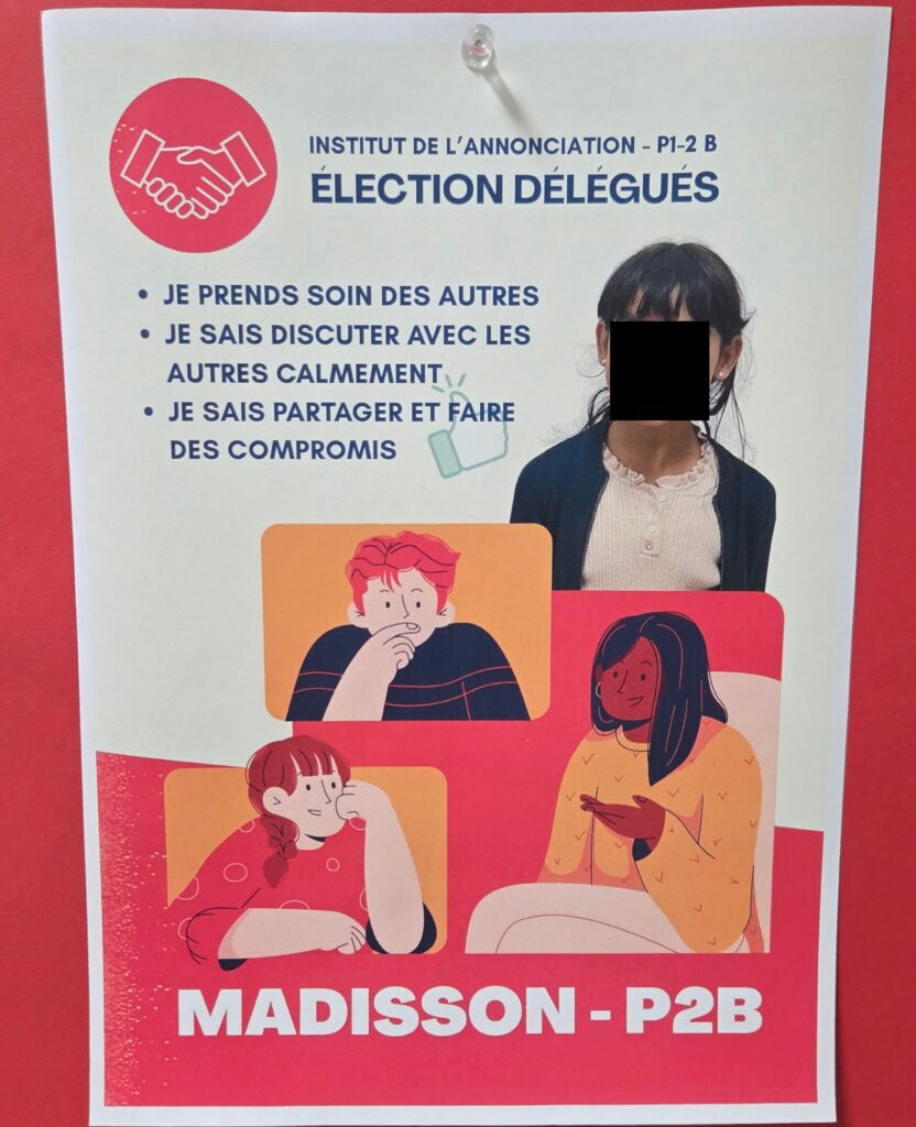 Les délégués de l’école fondamentale de l’Annonciation élus en démocratie ! 52 20251009 073541 redacted dot app