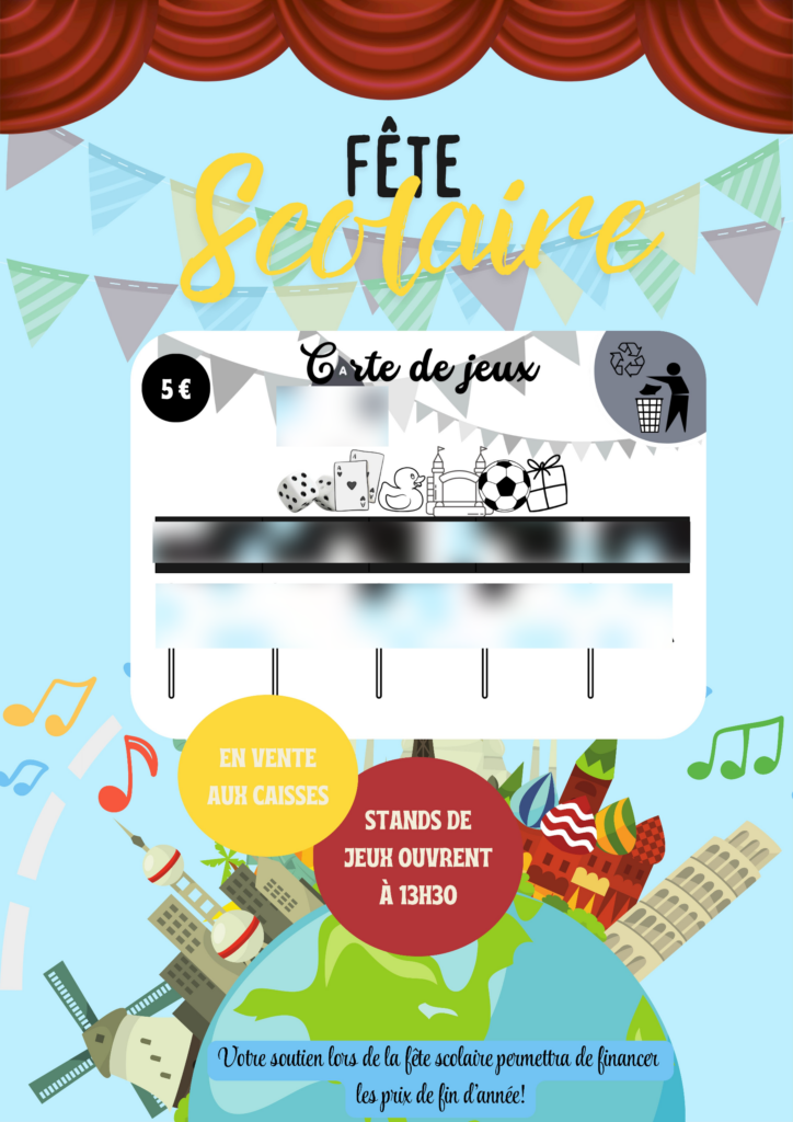 Prévente des tickets spectacles pour la fête scolaire 3 xdp Affiches fete scolaire 2026 3 scrubbed